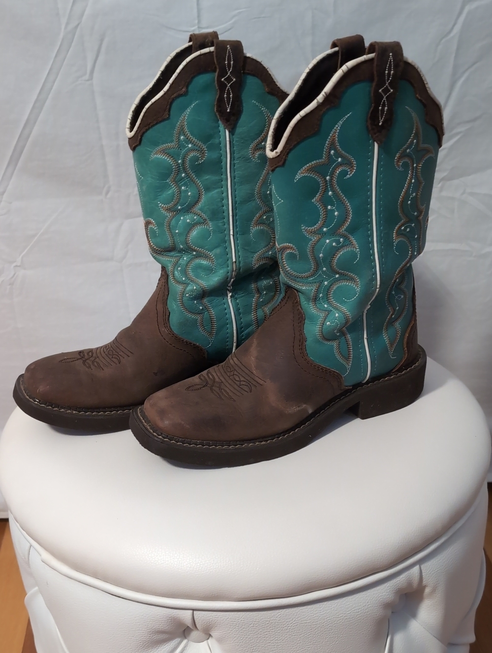 Justin Boots Women's Gypsy "Raya" Western Boots – Size 7.5 B (Standard Width)